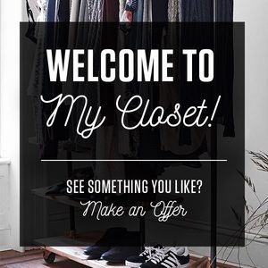 Welcome To My Closet!